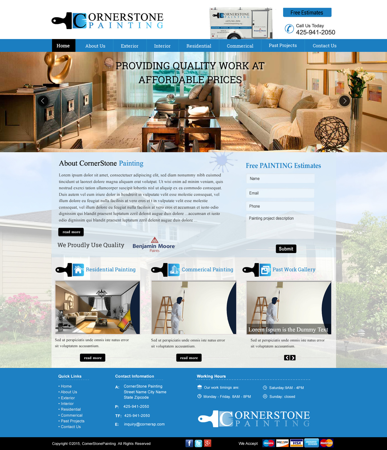 Web Design by HarmiDesigning for this project | Design #6493333