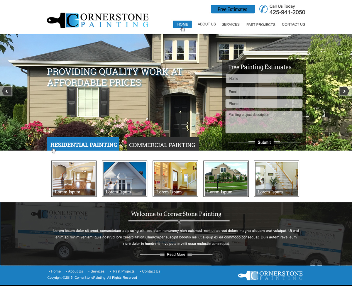Web Design by harmi_199 for this project | Design #6493362
