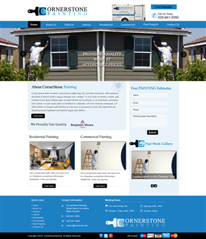 Web-Design von harmi_199 für dieses Projekt | Design: #6505948