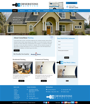Web-Design von harmi_199 für dieses Projekt | Design: #6505956