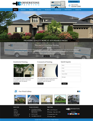 Web-Design von harmi_199 für dieses Projekt | Design: #6506063