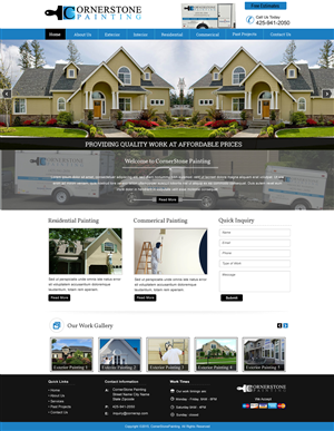 Web-Design von harmi_199 für dieses Projekt | Design: #6506072