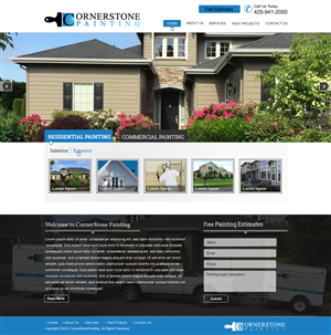 Web-Design von harmi_199 für dieses Projekt | Design: #6506141