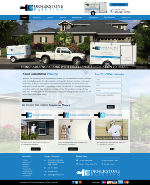 Web-Design von harmi_199 für dieses Projekt | Design: #6857904