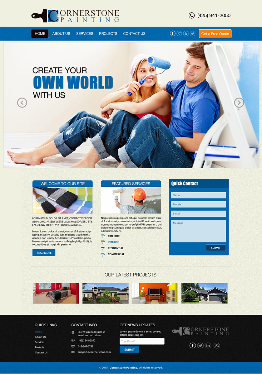 Web-Design von Anooshaa für dieses Projekt | Design #6482138