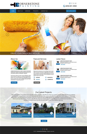 Web-Design von Anooshaa für dieses Projekt | Design: #6521879