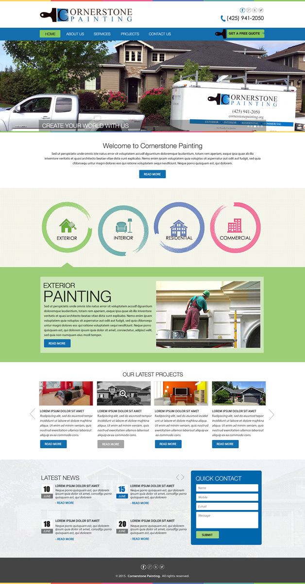 Web Design by Anooshaa for this project | Design #6619071