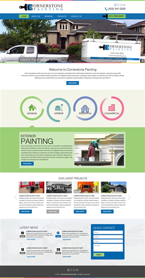 Web Design by Anooshaa for this project | Design #6619071