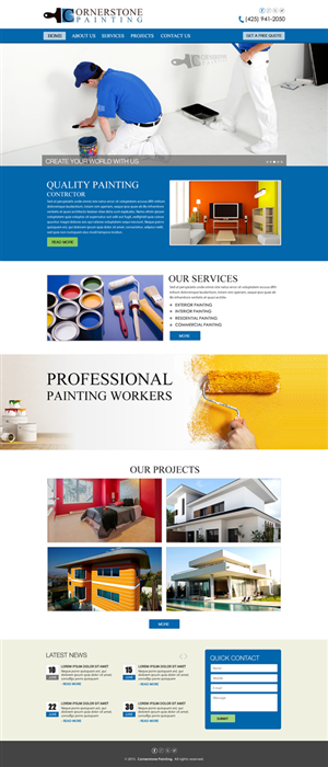 Web-Design von Anooshaa für dieses Projekt | Design: #6619072