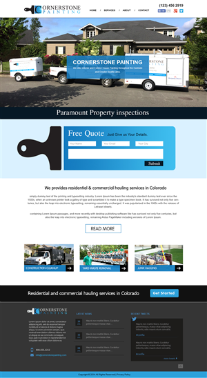 Web-Design von webxvision für dieses Projekt | Design: #6512862