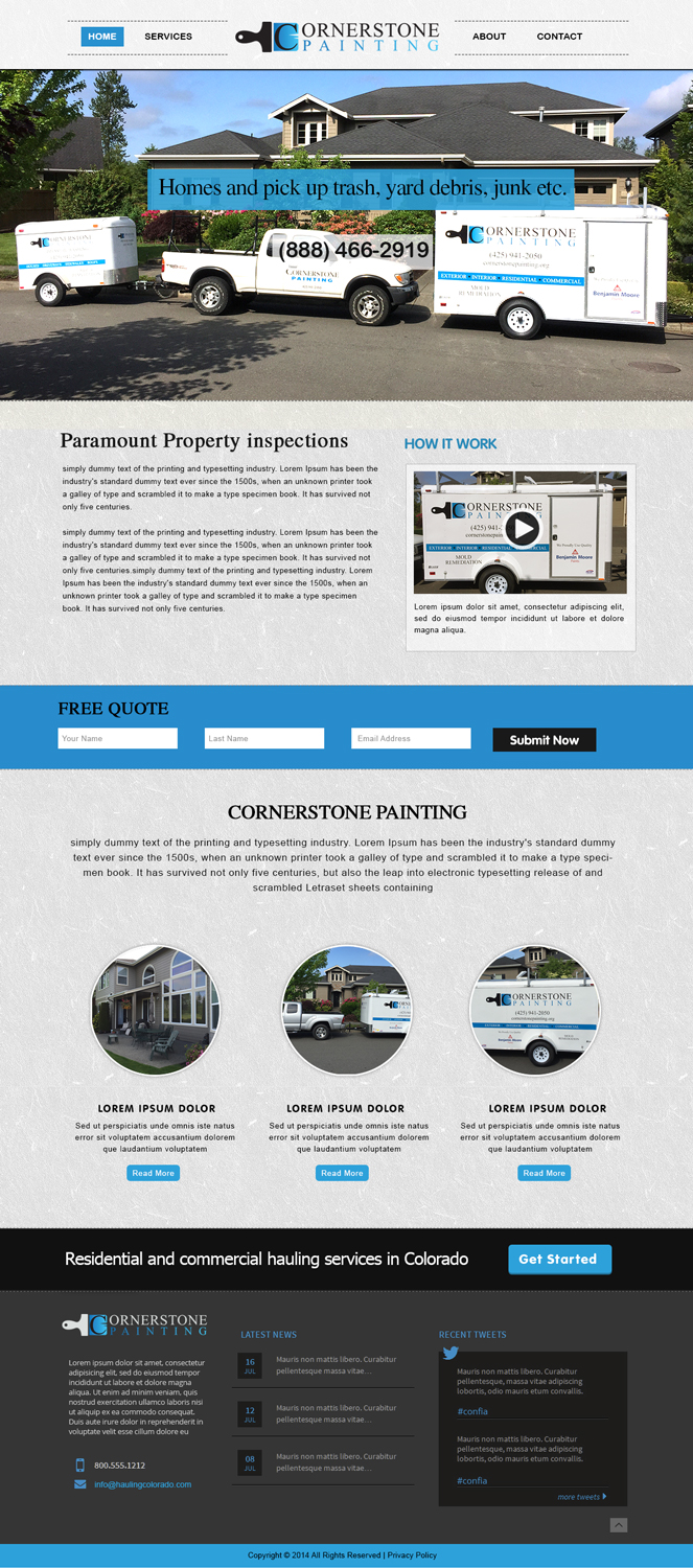 Web Design by webxvision for this project | Design #6512871