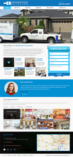 Web Design by Creative Usha for this project | Design #6493607