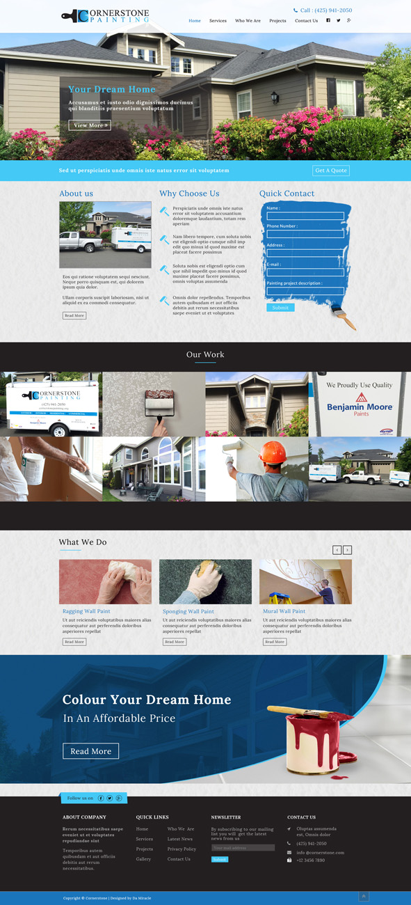 Web-Design von Da Miracle für dieses Projekt | Design #6495984