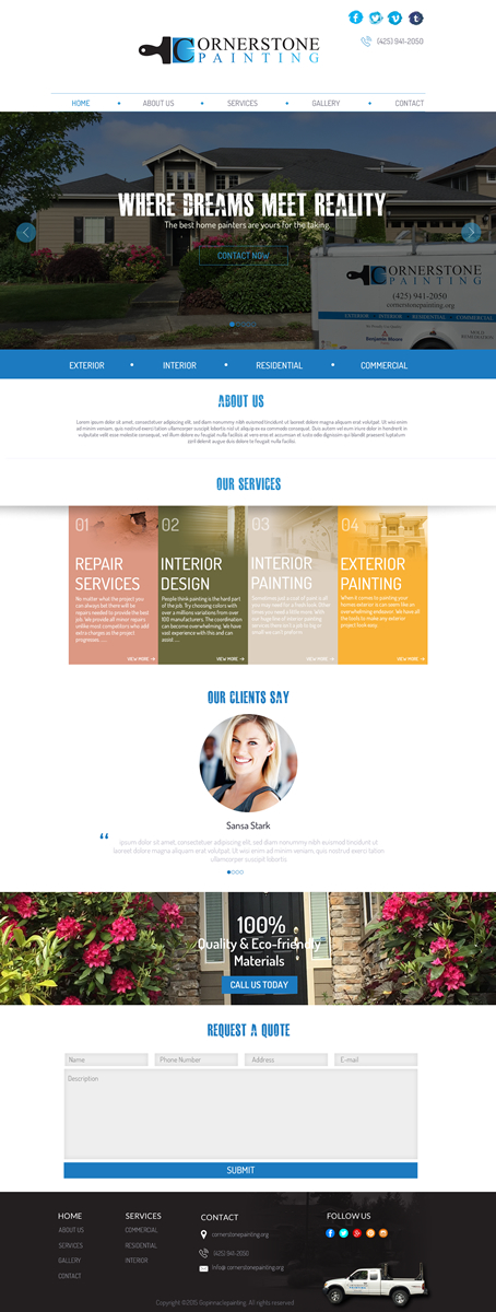 Web Design by Behriatech for this project | Design #6483084