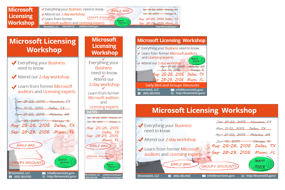 Design de Bannière  par Kristina Andonoff pour Broomstick, LLC | Design #6379318