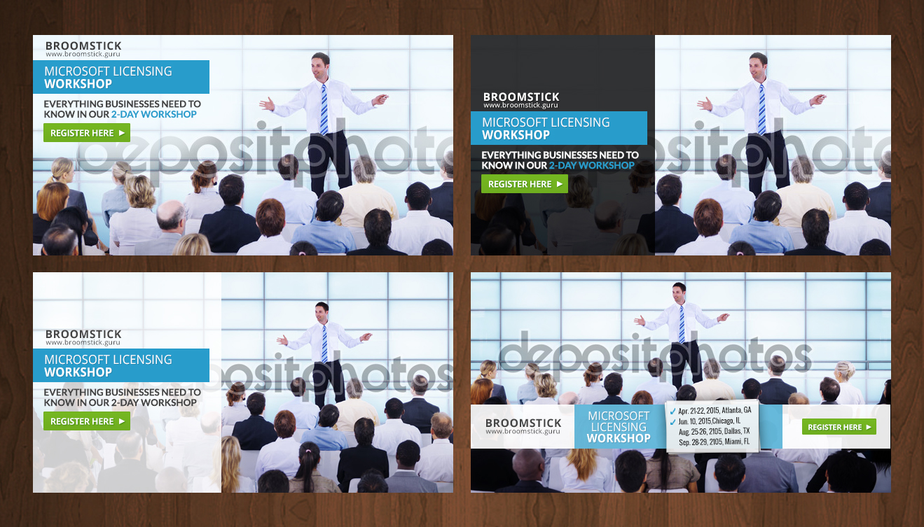Banner Ad Design by Miekee09 for Broomstick, LLC | Design #6413379