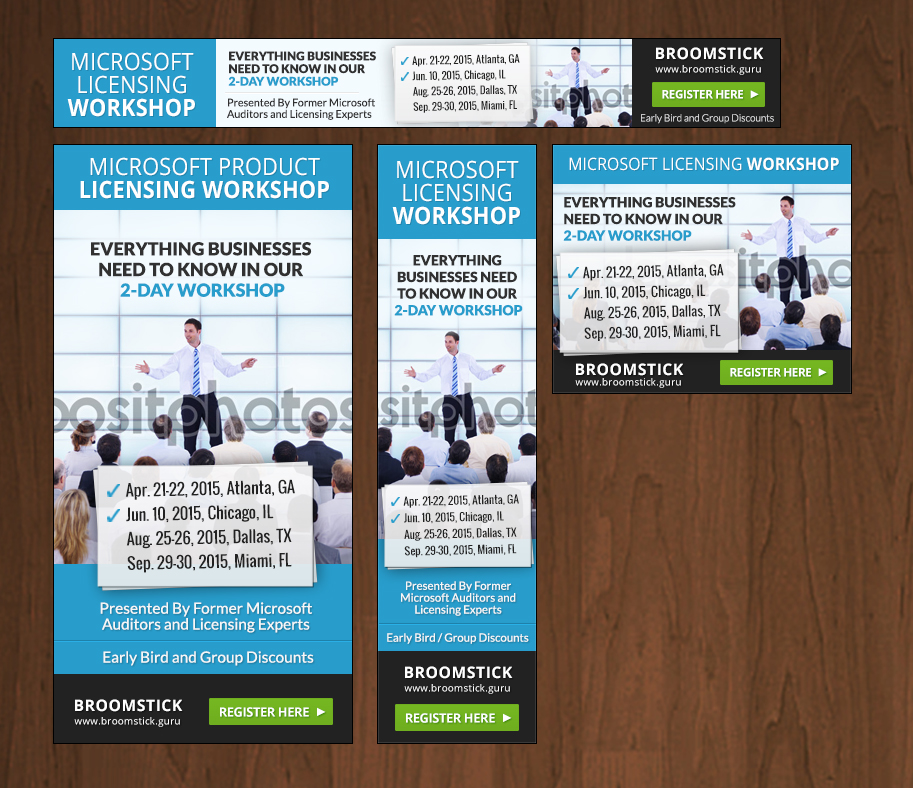 Banner-Design von Miekee09 für Broomstick, LLC | Design #6471514