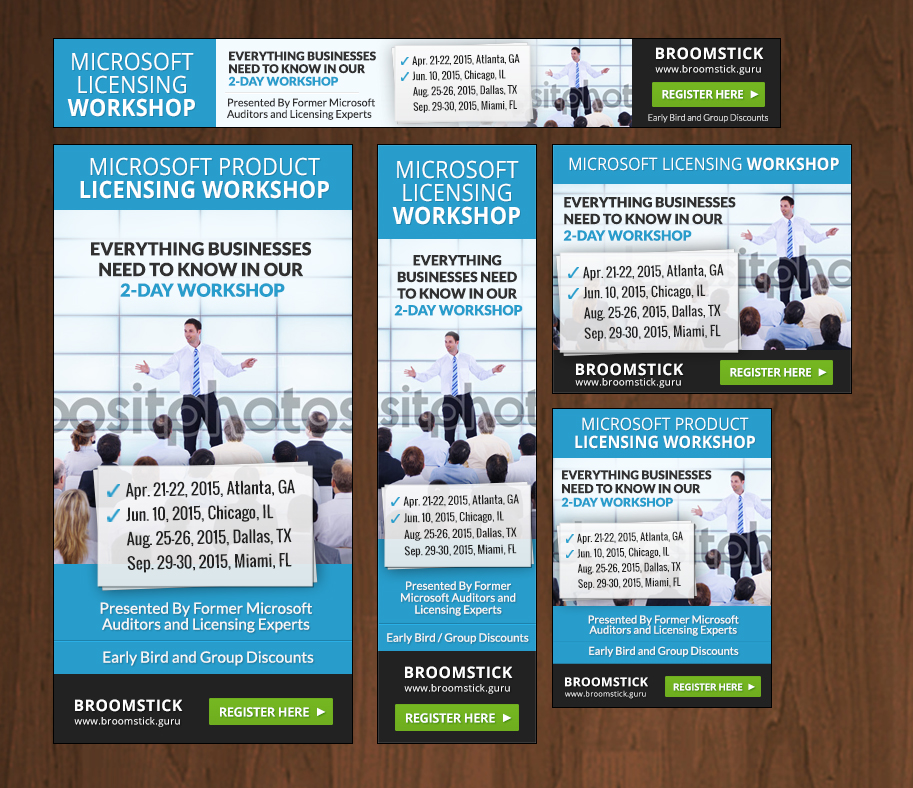 Banner Ad Design by Miekee09 for Broomstick, LLC | Design #6476268
