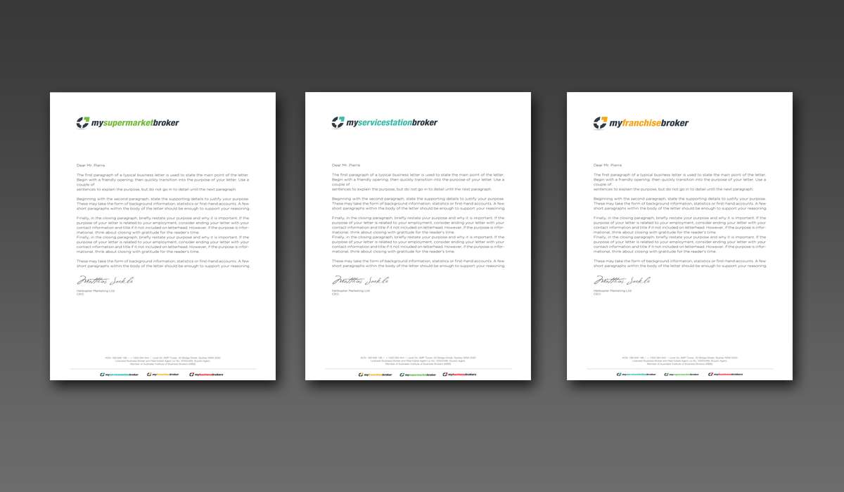 Stationery Design by Sarah Mathews for Business Deals Pty Ltd | Design #6572407