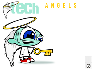 Tech Angels | Figur-Design von CutCorner Creatives