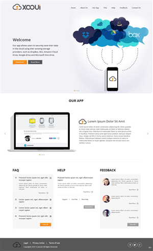 Design de Page d'Accueil par pb pour Cerient Technology LLC | Design : #6574363