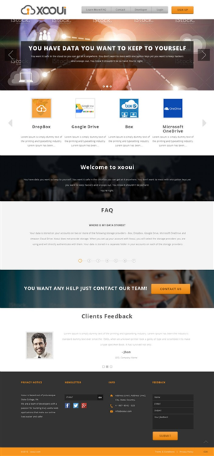 Design de Page d'Accueil par pb pour Cerient Technology LLC | Design : #6574366