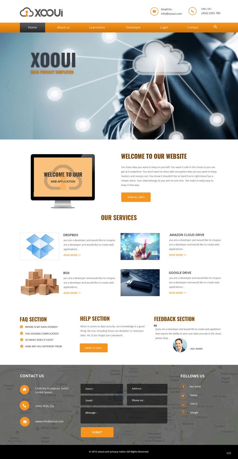 Landing Page Design by pb for Cerient Technology LLC | Design #6575584