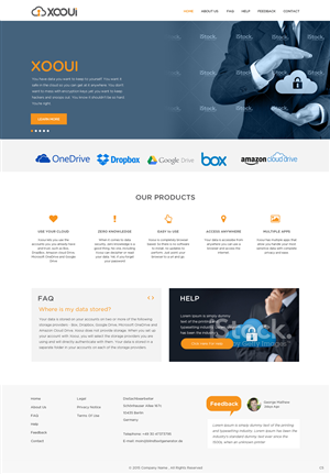 Design de Page d'Accueil par pb pour Cerient Technology LLC | Design : #6583711
