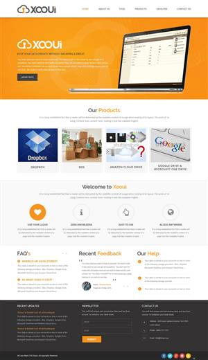 Design de Page d'Accueil par pb pour Cerient Technology LLC | Design : #6583714