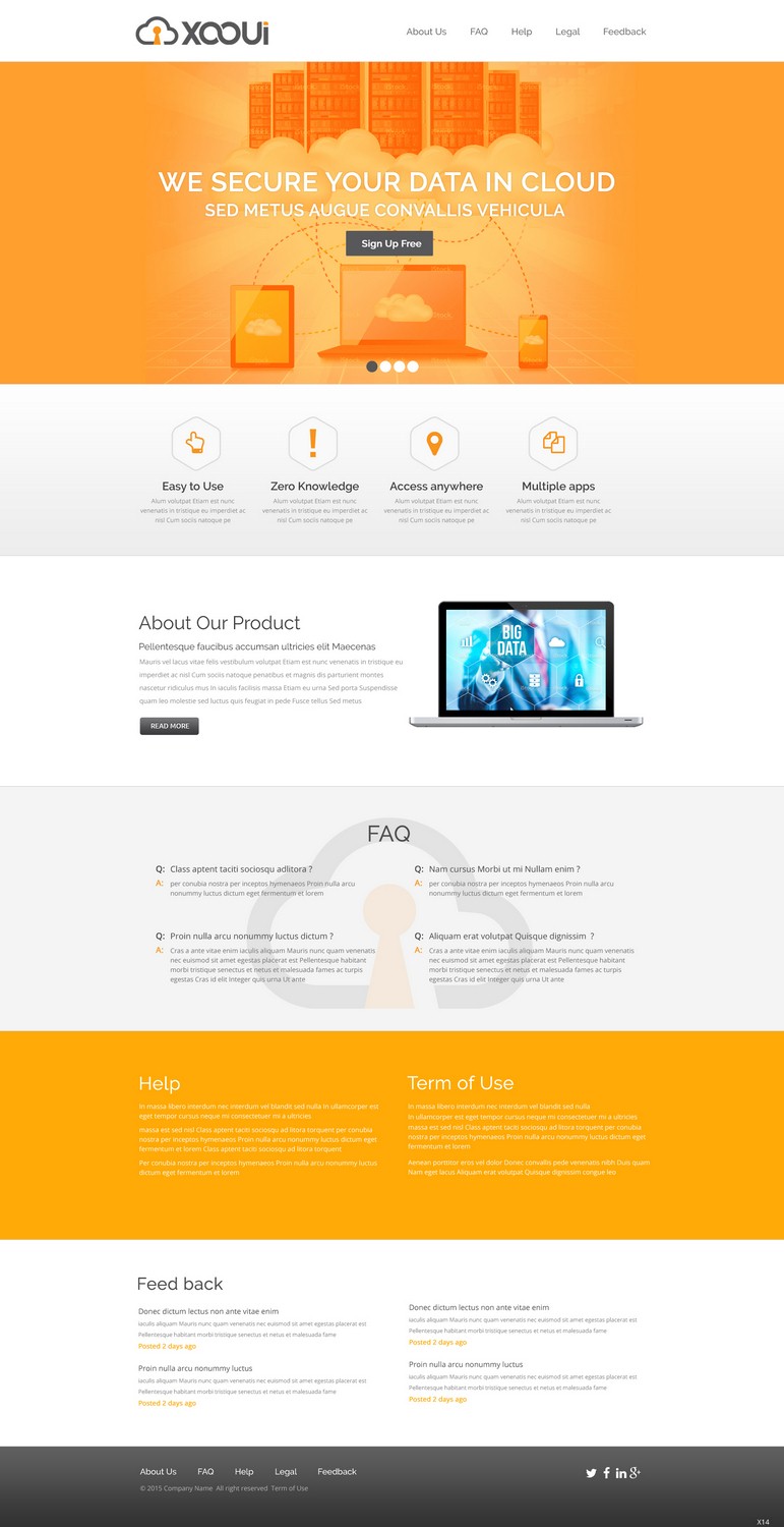 Landing Page Design by pb for Cerient Technology LLC | Design #6583725