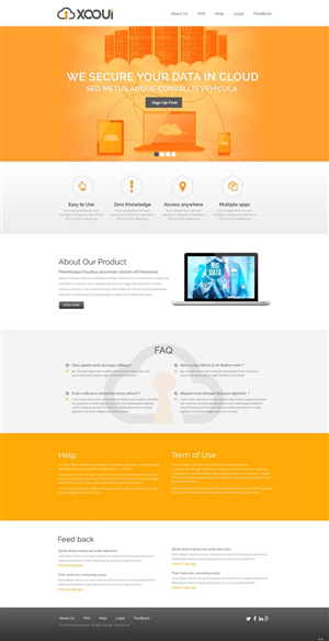Design de Page d'Accueil par pb pour Cerient Technology LLC | Design #6583725