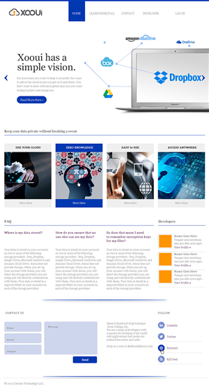 Design de Page d'Accueil par dii pour Cerient Technology LLC | Design : #6586941