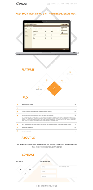 Landing Page Design by dii