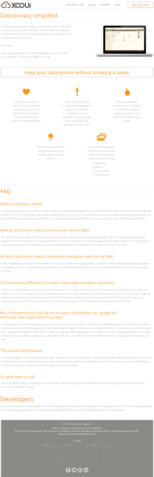Landing Page Design by Relativiteit