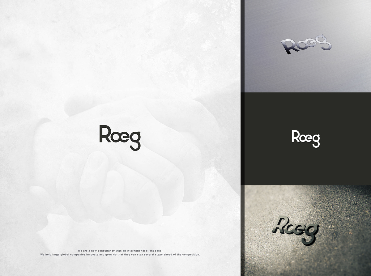 Logo Design by Ned™ for Roeg Inc. | Design #6362521