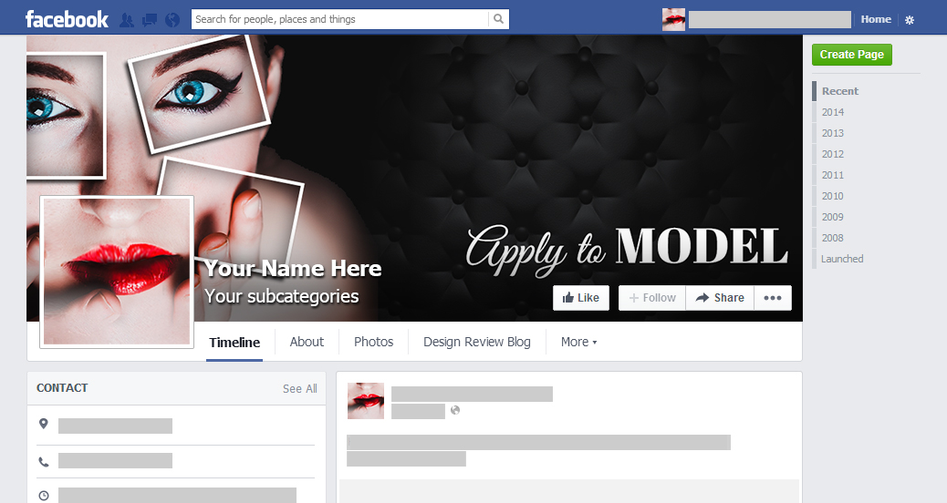 Facebook-Design von MNM für dieses Projekt | Design #6391502