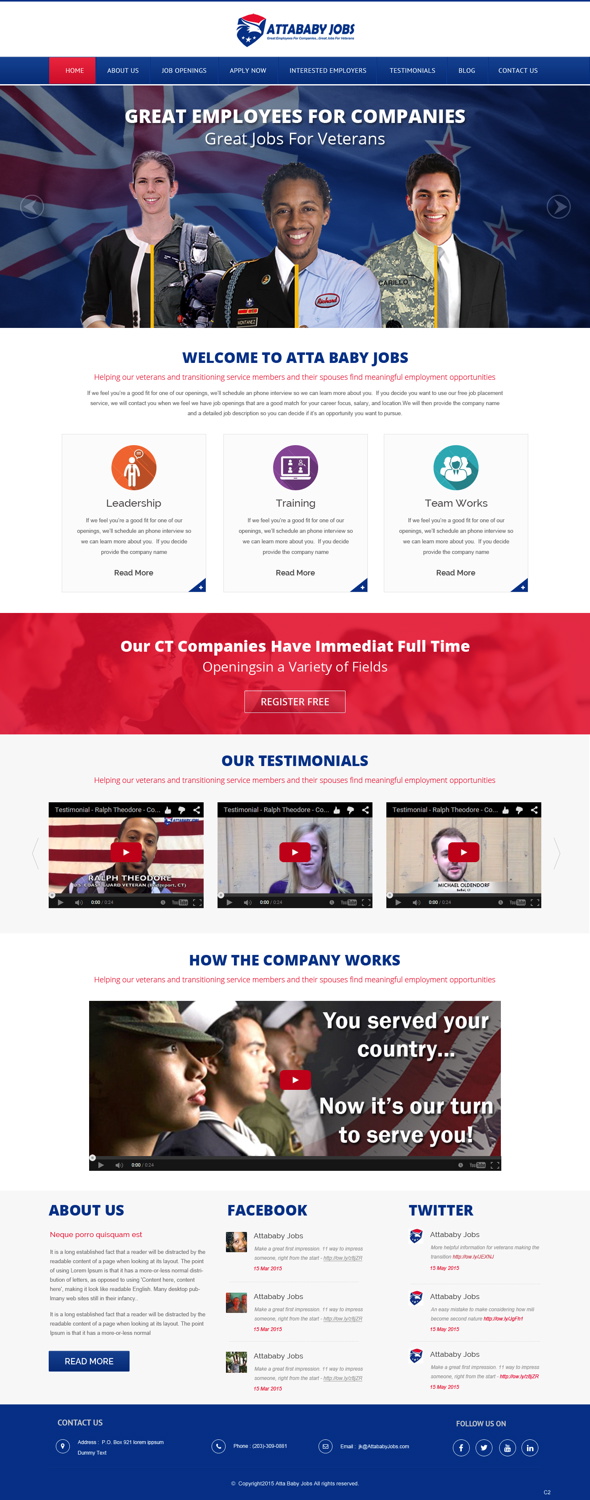 WordPress-Design von pb für Attababy | Design #6373292
