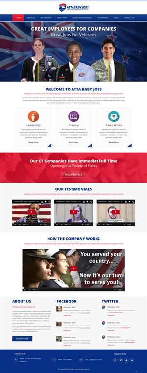 WordPress-Design von pb für Attababy | Design: #6373292