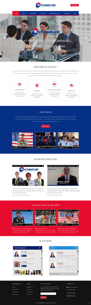 WordPress-Design von pb für Attababy | Design: #6373310