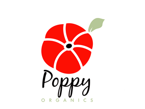 Poppy Organics | Diseño de Logo por Bri Williams-Powell