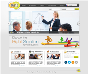 Web Design par webxvision pour BME Consulting | Design #1767329
