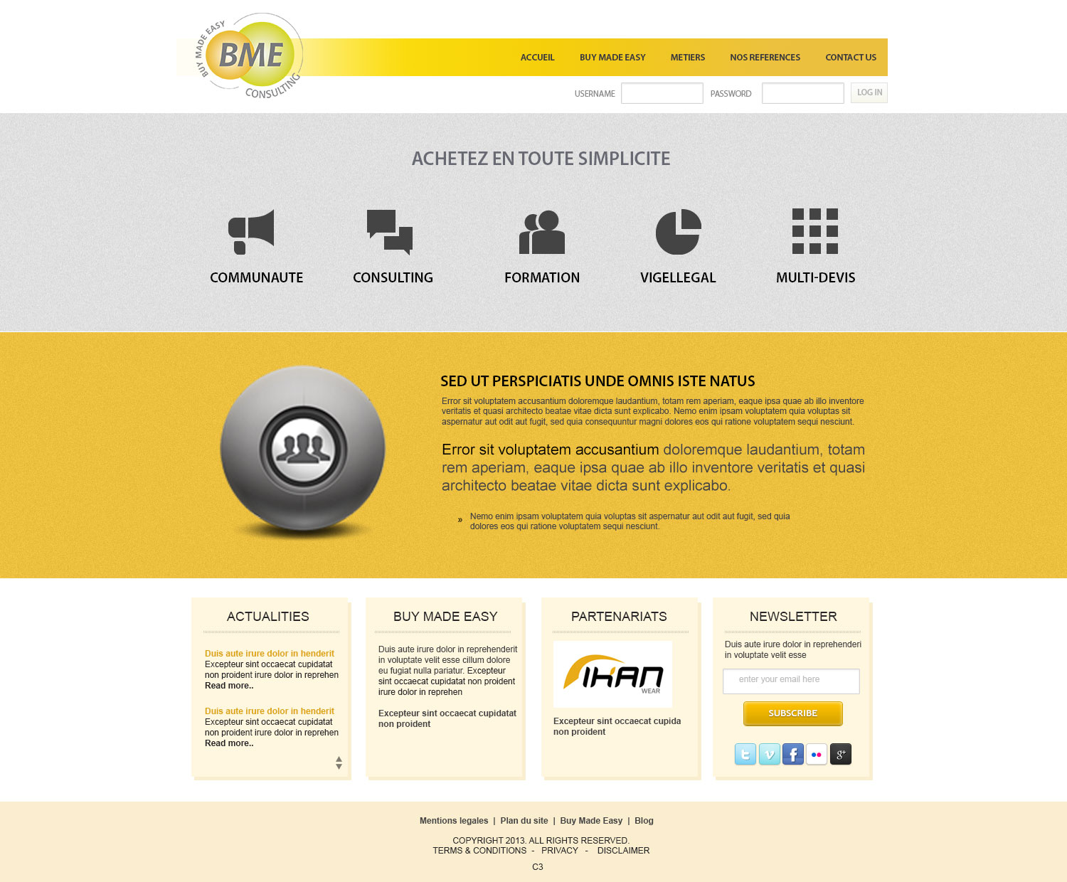 Web Design by pb for BME Consulting | Design #1701892