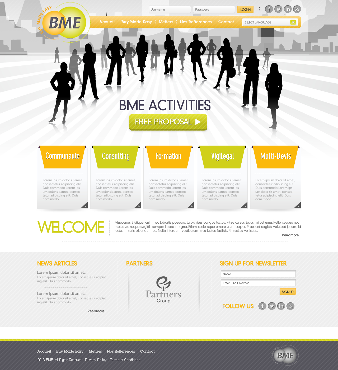 Web Design by TechWise for BME Consulting | Design #1812413