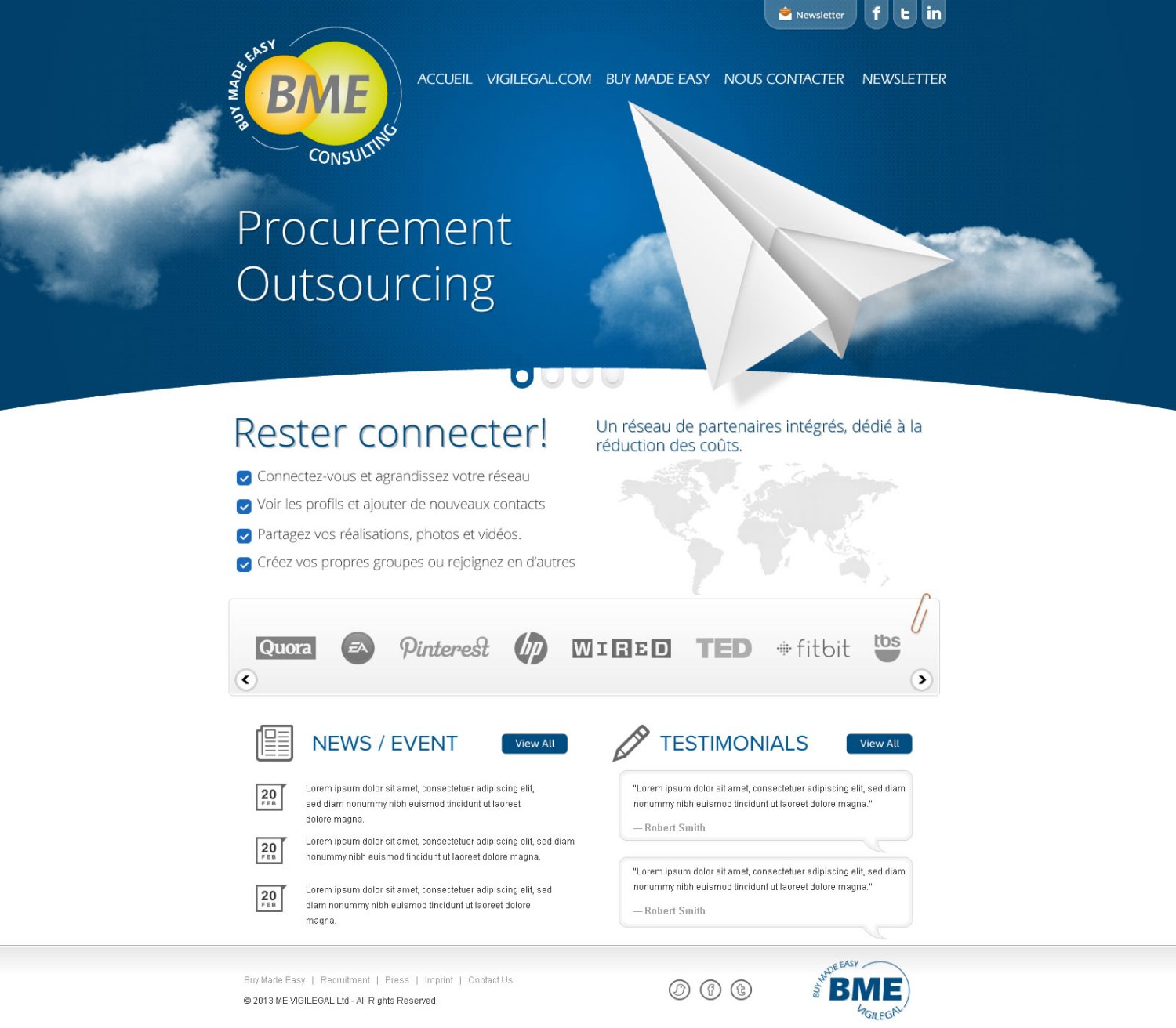 Web Design by TechWise for BME Consulting | Design #1812416