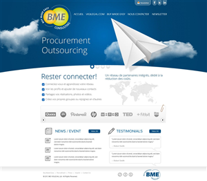 Web Design par TechWise pour BME Consulting | Design : #1812416