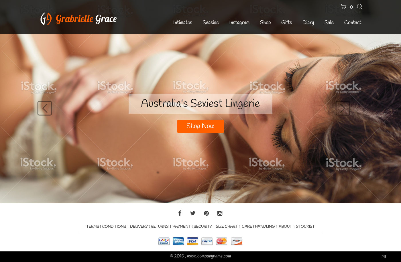 Web Design par pb pour Gabrielle Grace | Design #6388929