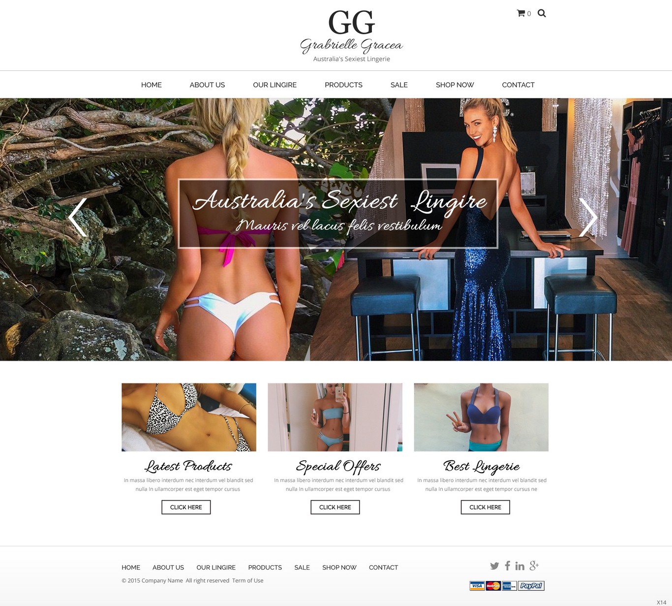 Web Design par pb pour Gabrielle Grace | Design #6388972