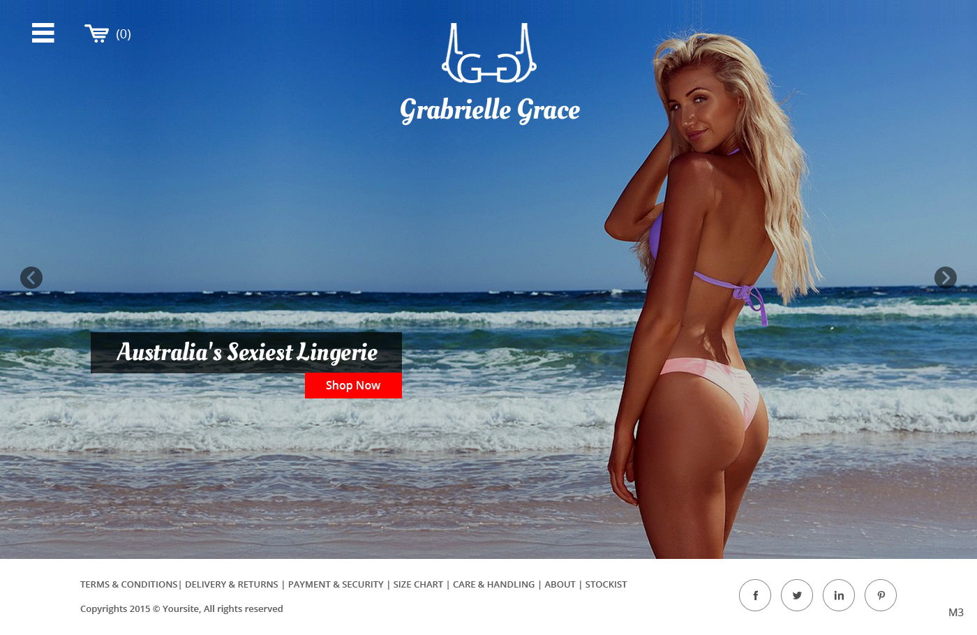 Web Design par pb pour Gabrielle Grace | Design #6390035