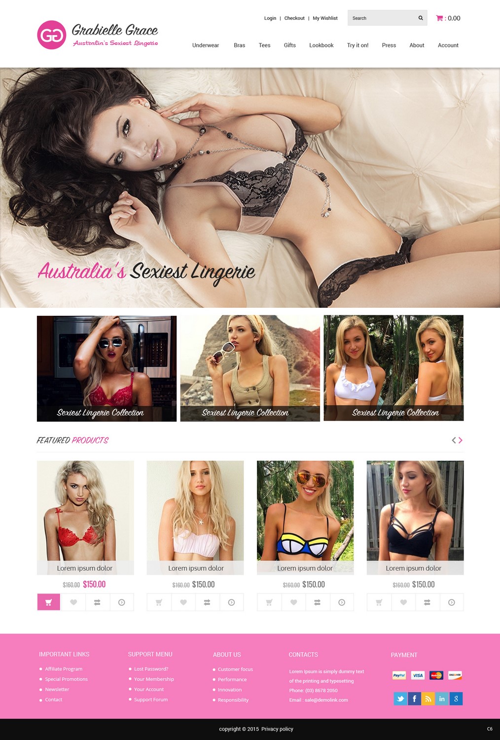 Web Design par pb pour Gabrielle Grace | Design #6390039