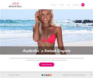 Web Design par pb pour Gabrielle Grace | Design : #6400792